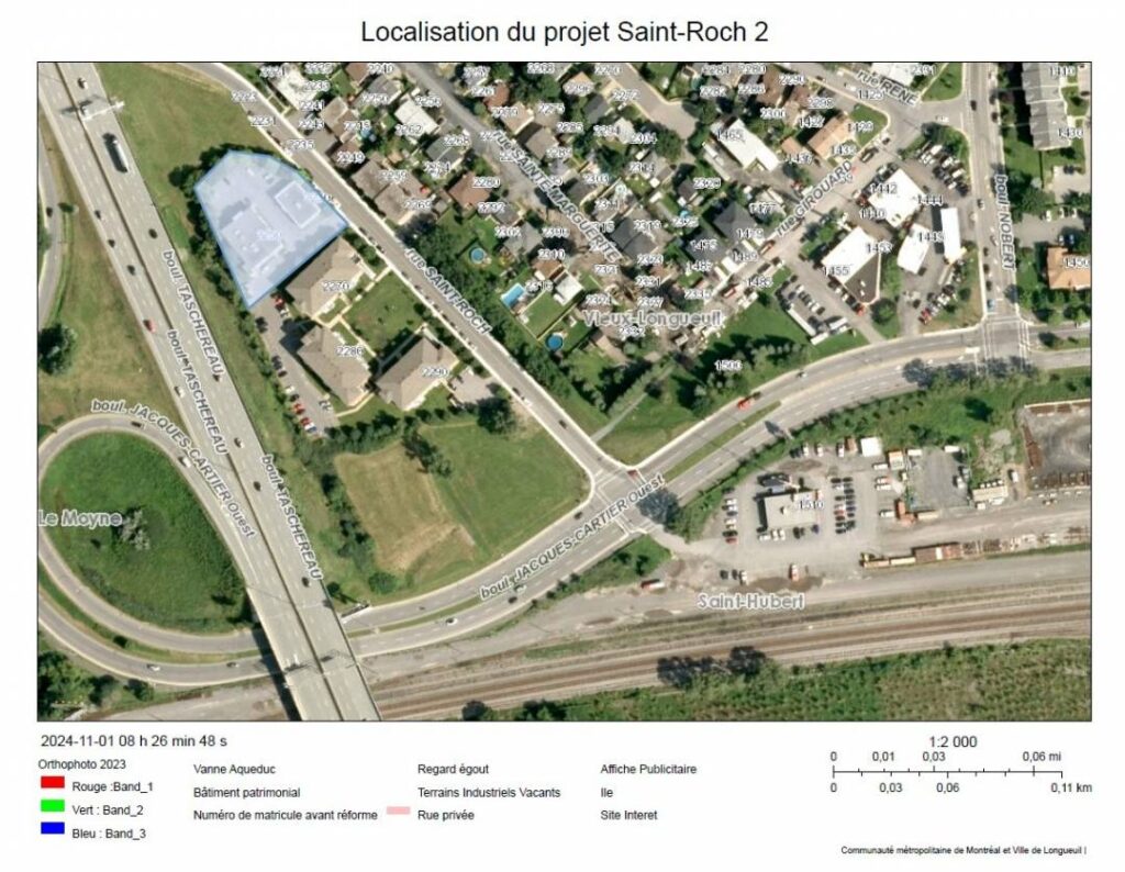 Longueuil accorde 826 000 $ pour décontaminer le terrain du projet Saint-Roch – phase 2