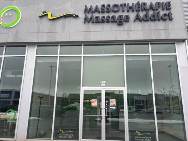 Fermeture de la clinique de massothérapie Massage Addict à Brossard