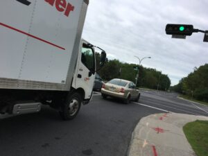 Camionnage interdit : neuf constats d’infractions en deux heures