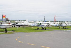Sur le carburant des écoles de pilotage