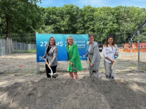 Agrandissement de l’école Saint-Laurent à Brossard : le chantier s’active