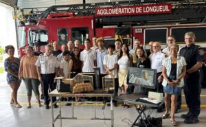 Passionné par les pompiers : il fabrique une maquette de la caserne 44