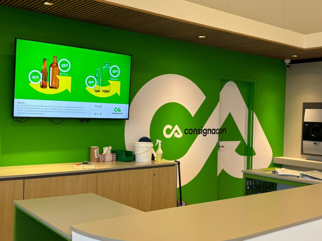 Consignaction : deuxième lieu de retour à Brossard