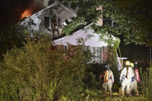 Le feu ravage une maison à Longueuil