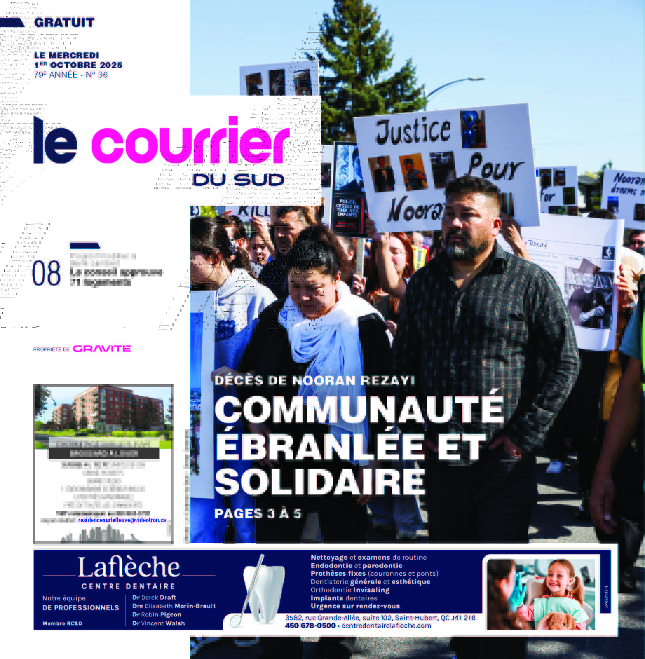 Journal Le Courrier du Sud – 1er octobre 2025