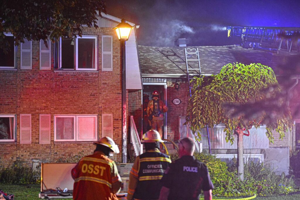 Longueuil : un incendie endommage lourdement une maison