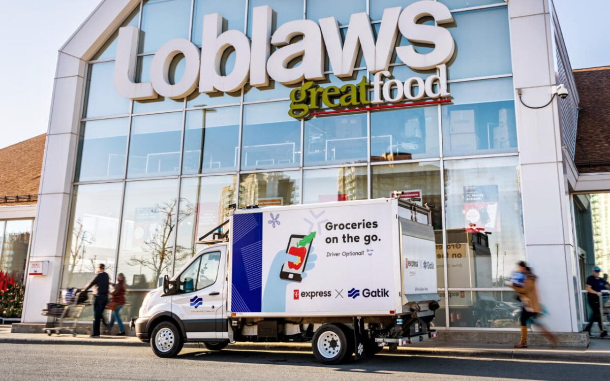 Loblaw élargit sa flotte de camions autonomes à 50 véhicules grâce à Gatik