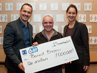 Ce Montérégien retrouve son billet gagnant et devient millionnaire!