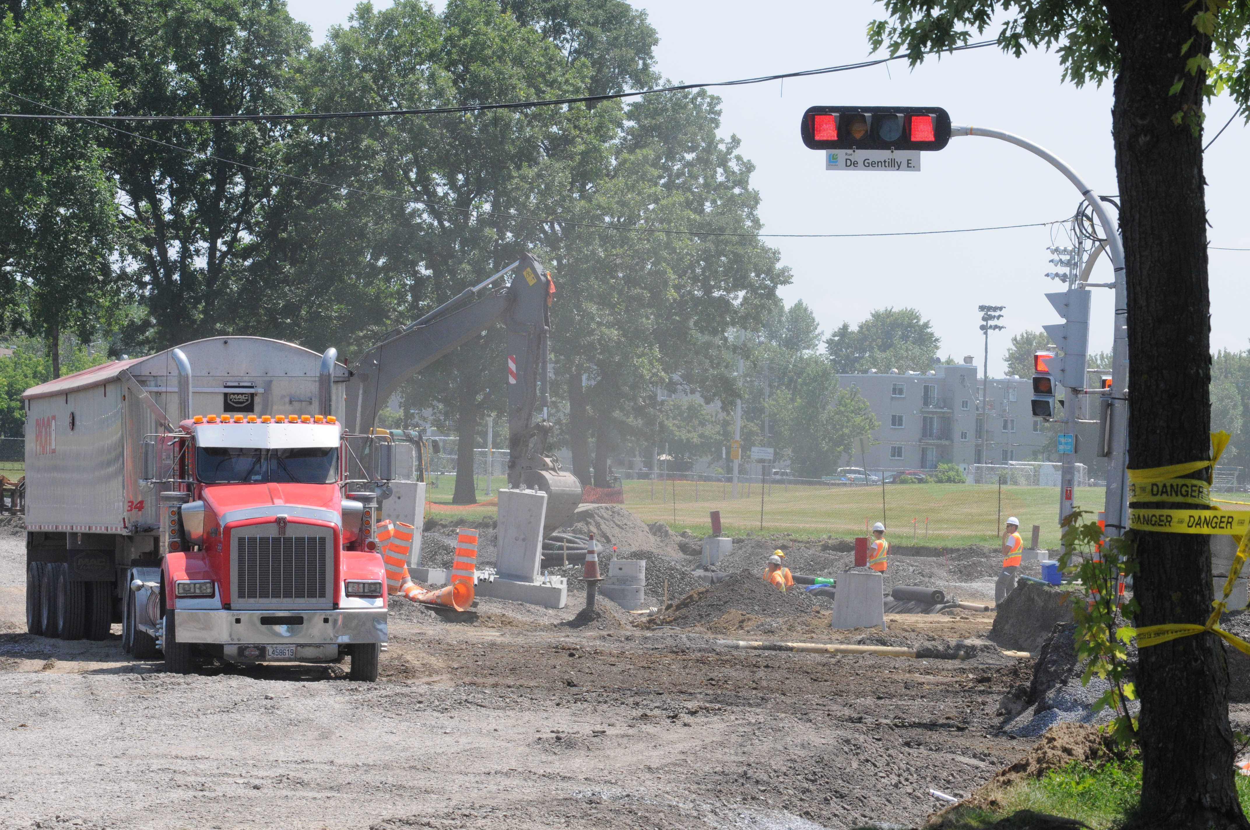 Détour, travaux et cônes orange tout l’été