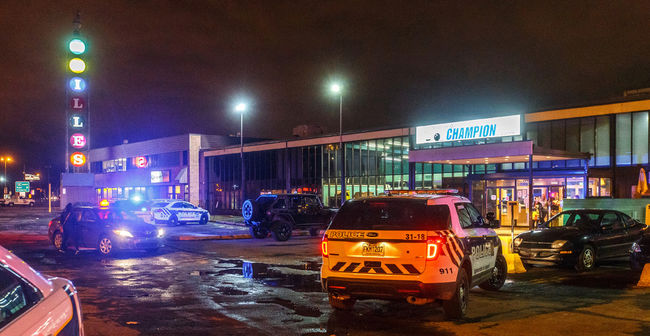 Agression armée au salon de quilles Champion