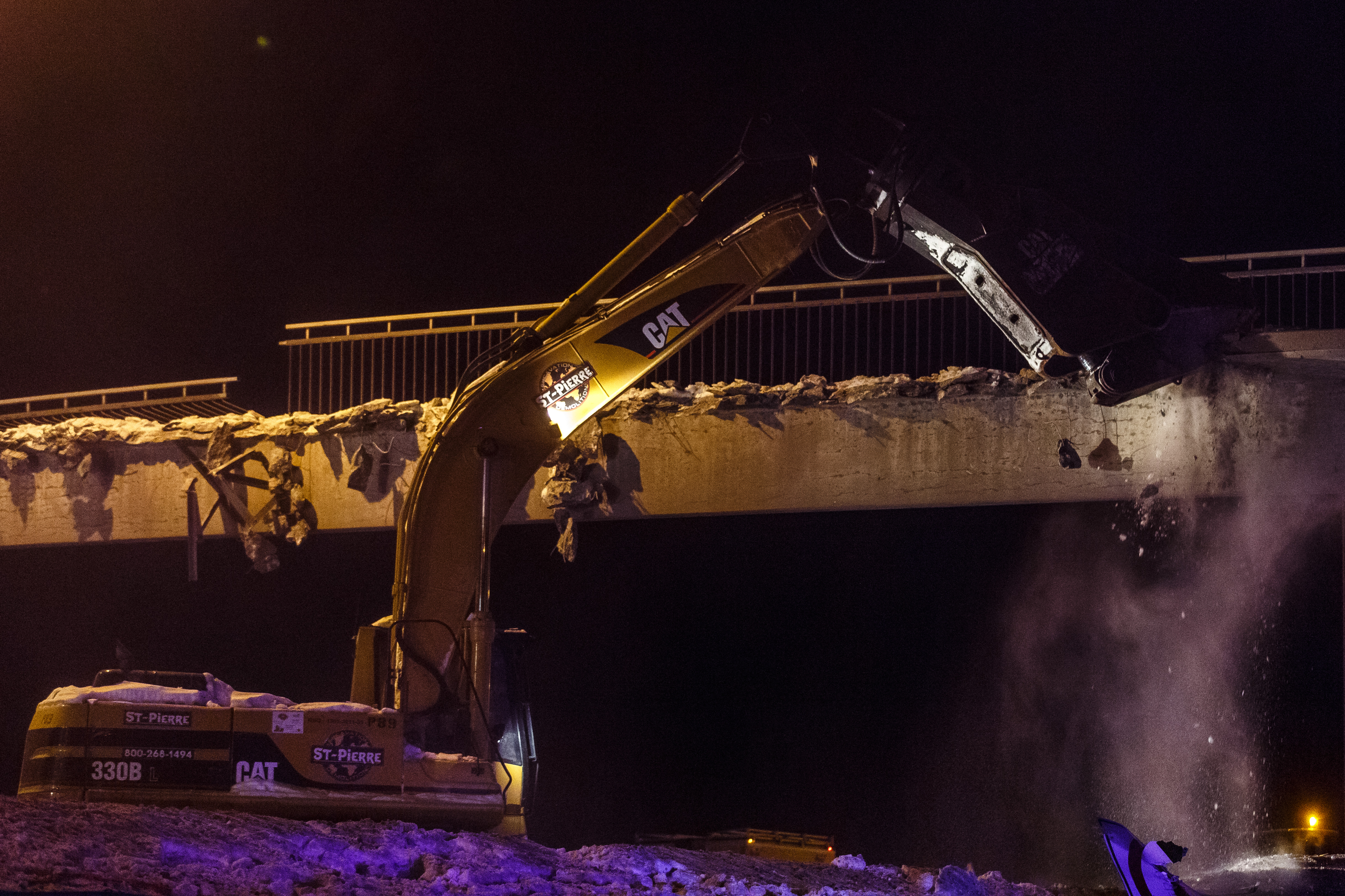 La passerelle Normandie sera reconstruite en 2016