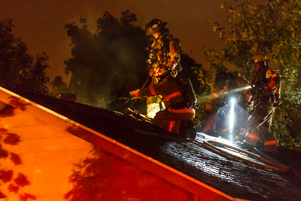 Les pompiers découvrent une serre hydroponique