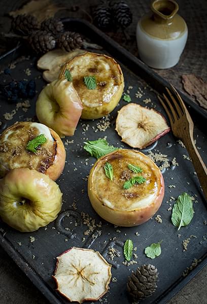 Pommes brûlées au tofu