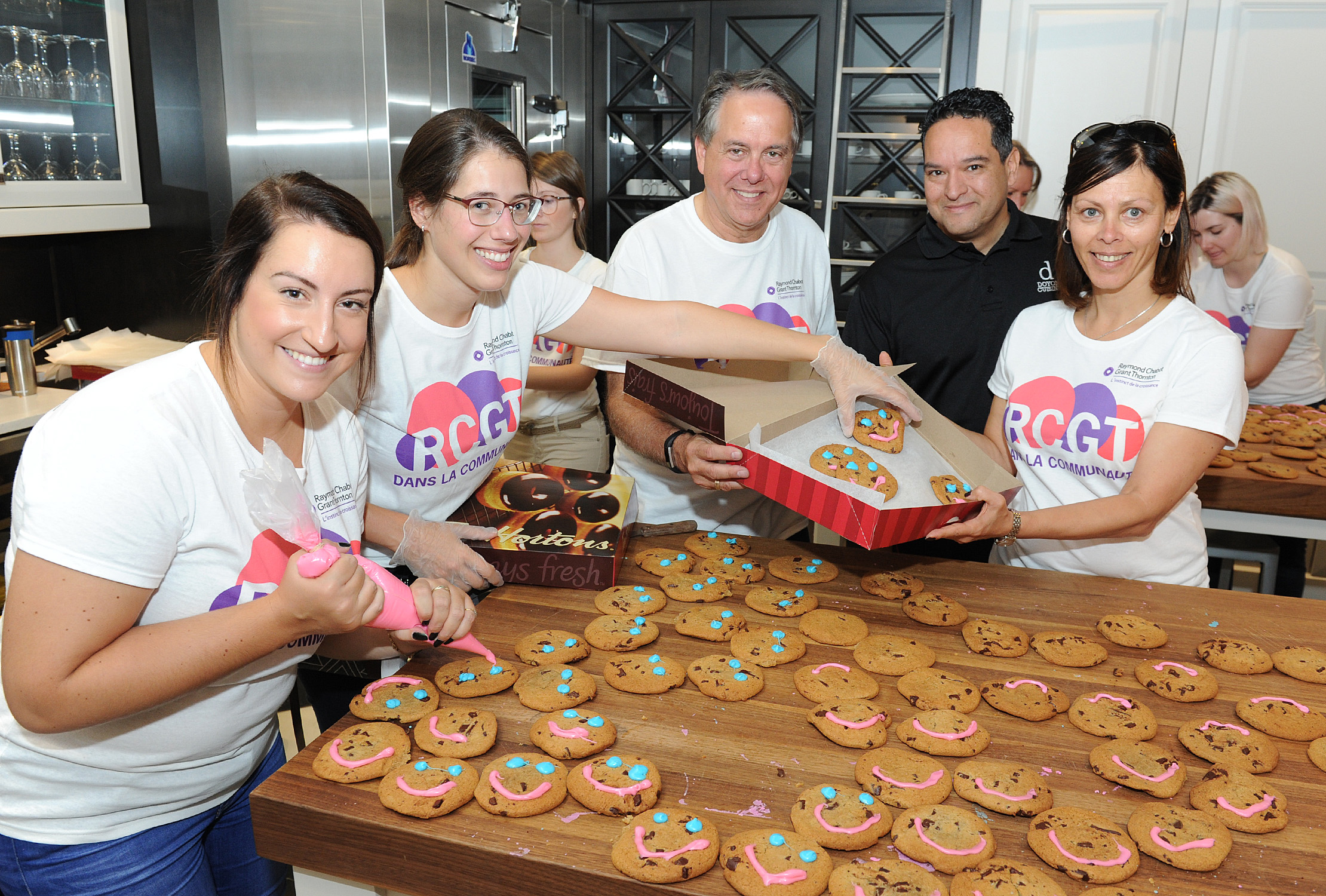 Tim Hortons et ses biscuits Sourire au profit de Leucan