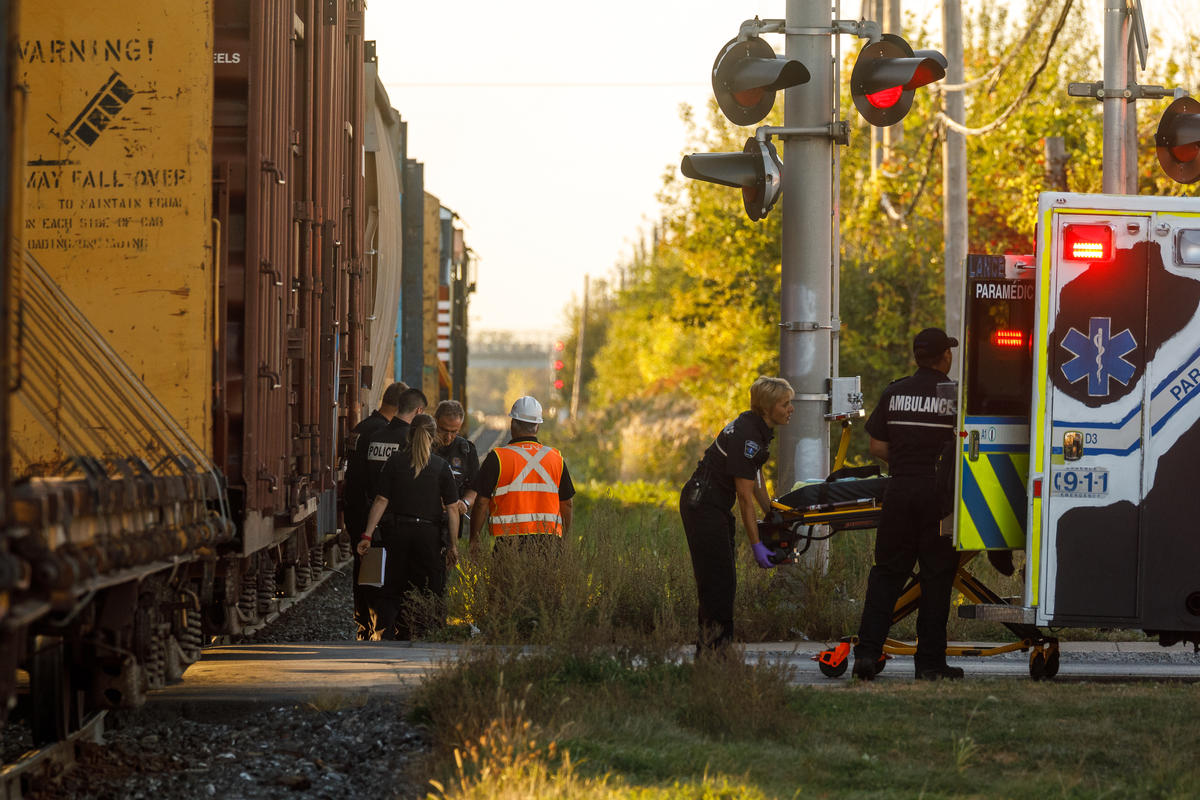 Un homme heurté à mort par un train à Saint-Hubert