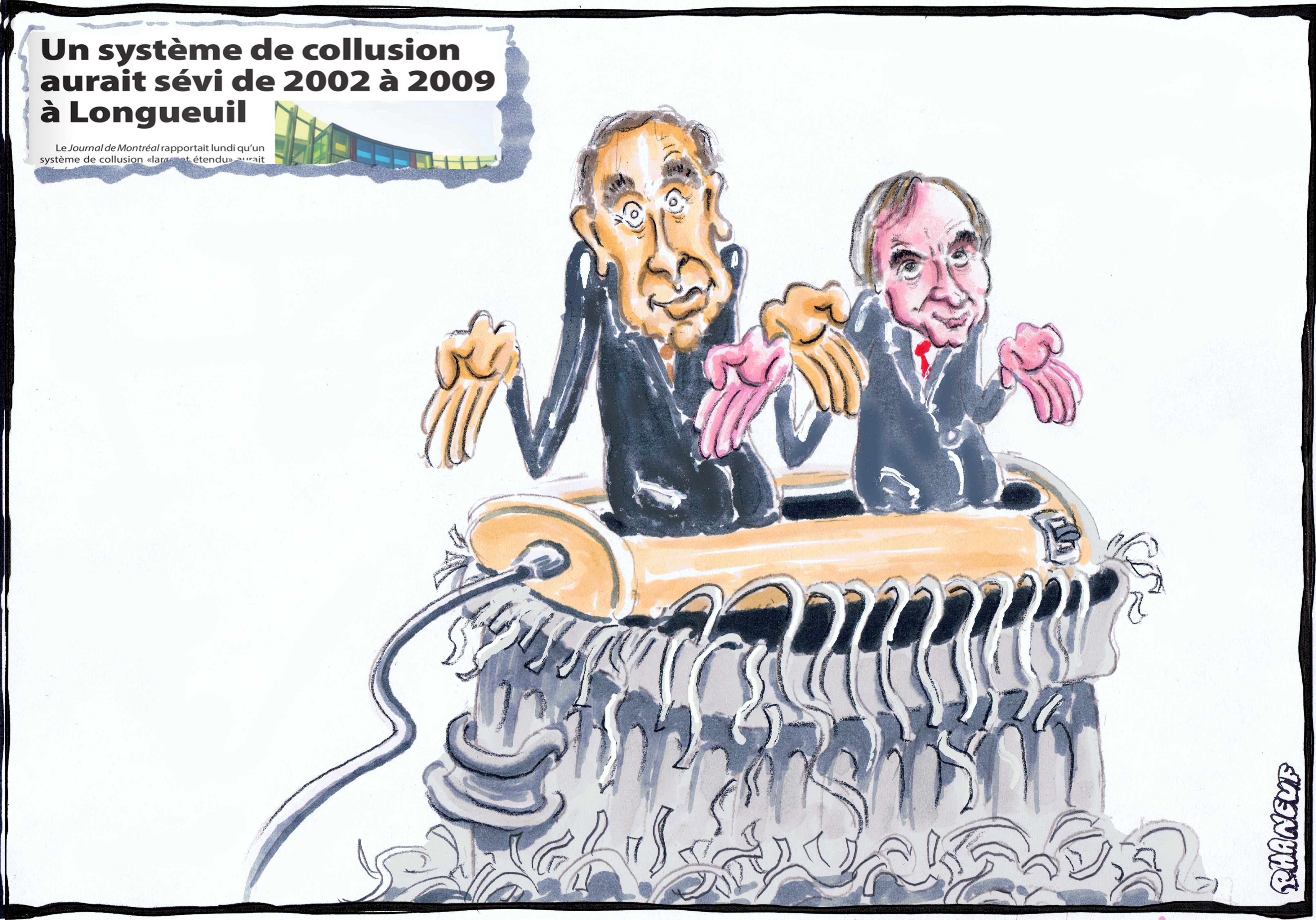 La caricature de la semaine