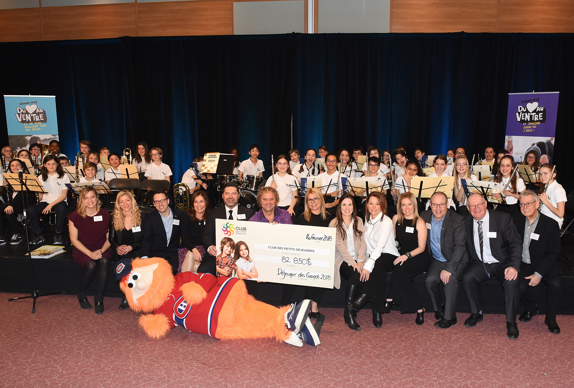 Plus de 82 000$ amassé lors de la 12e édition du Déjeuner des grands de la Rive-Sud