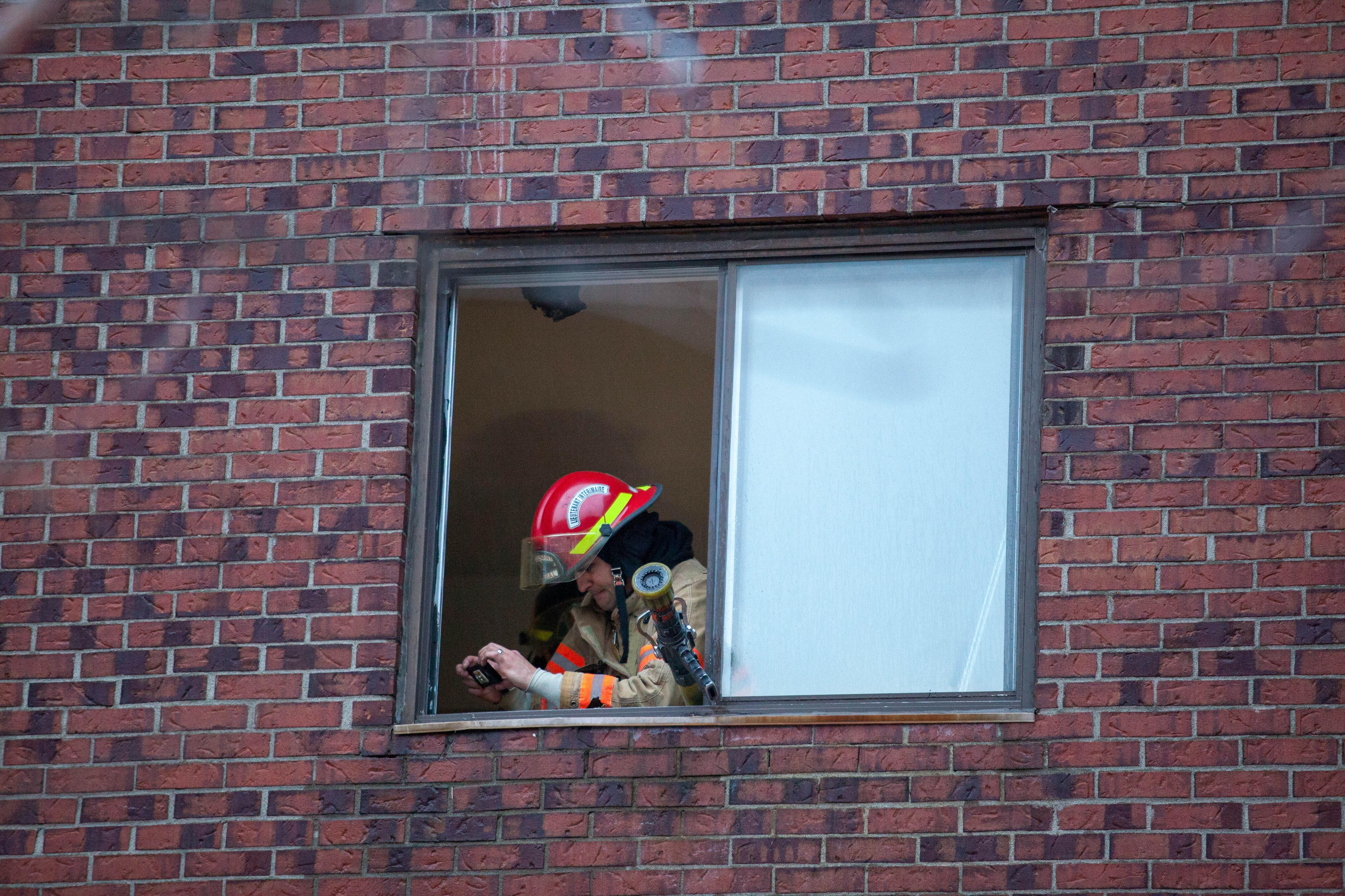 Un immeuble à logements de la terrasse Turgeon est la proie des flammes