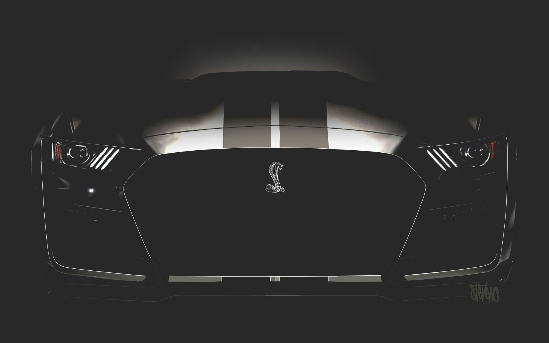 C’est la journée internationale de la Mustang. Champagne!