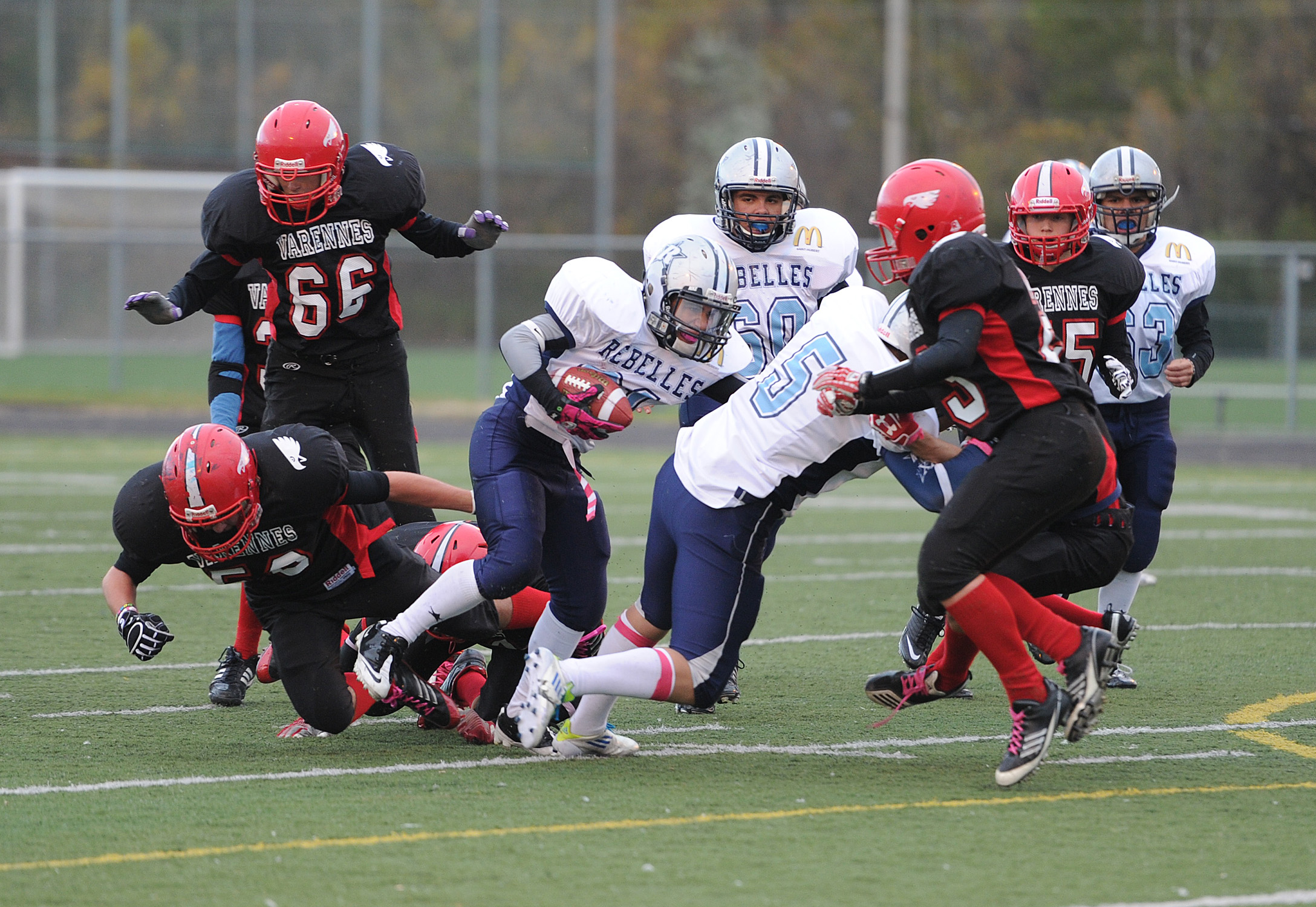 Les Rebelles bantam AAA effectuent un retour à Saint-Hubert