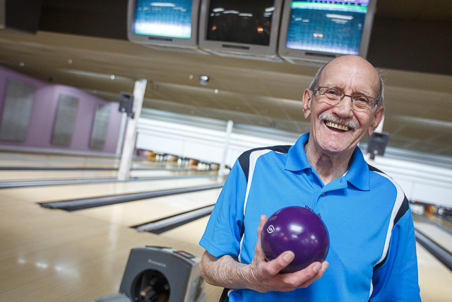 Guy Champagne, président d’une ligue de quilles depuis 50 ans
