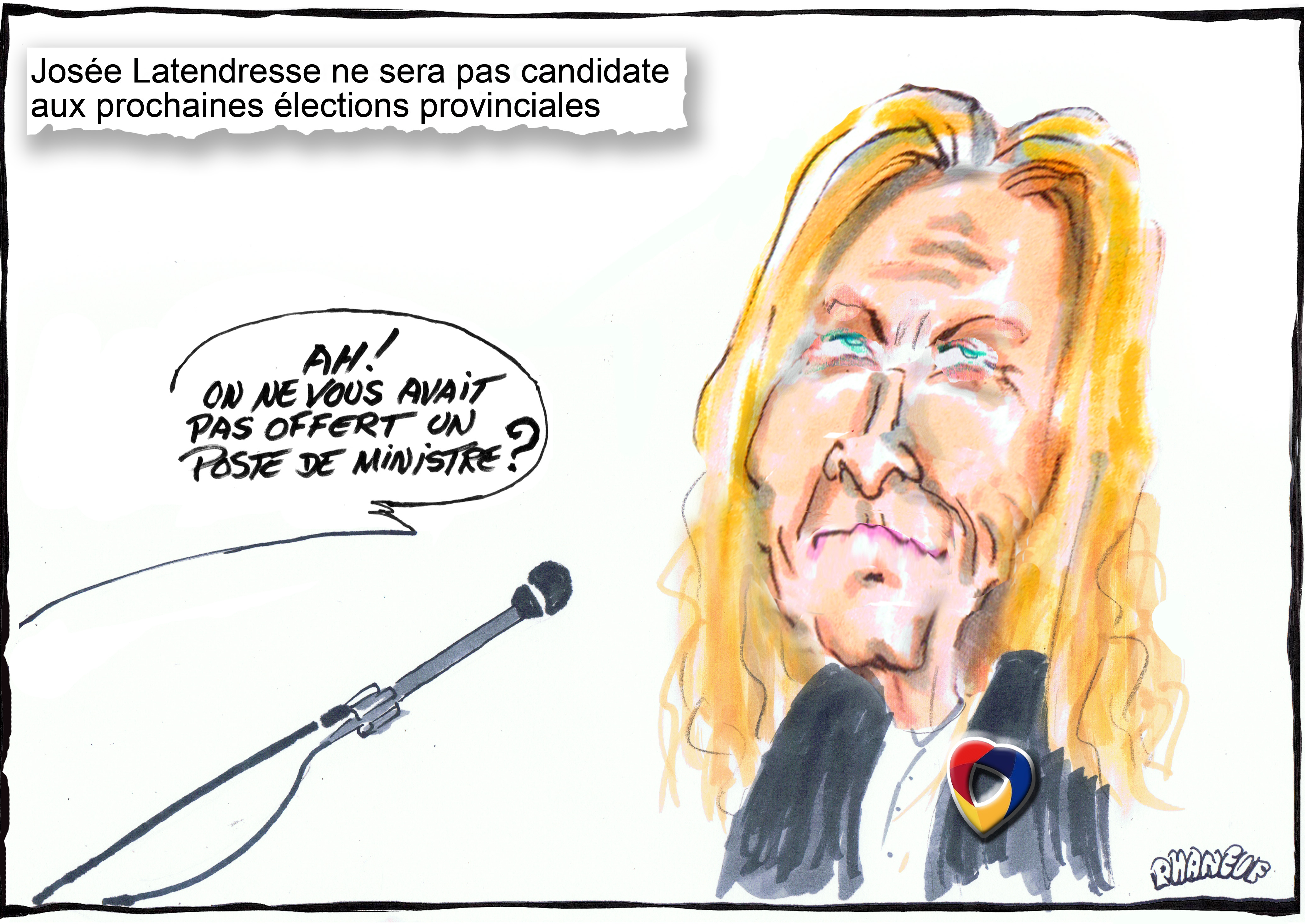 La caricature de la semaine