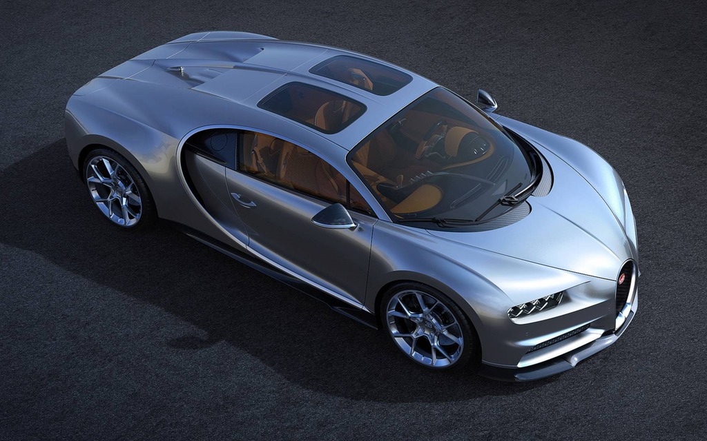 La Bugatti Chiron peut dorénavant être équipée d’un double toit vitré