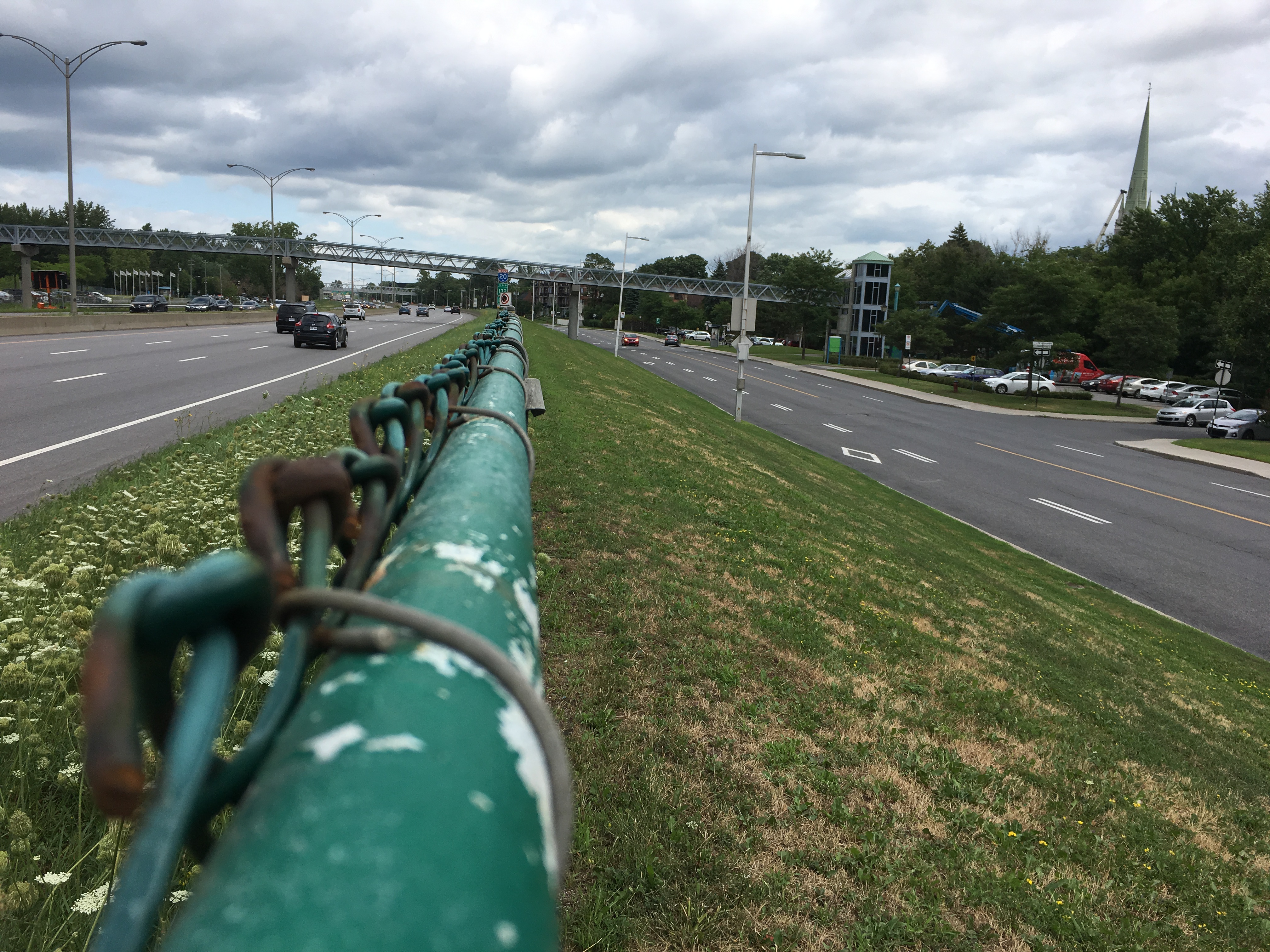 Un citoyen milite pour un mur antibruit le long de la route 132