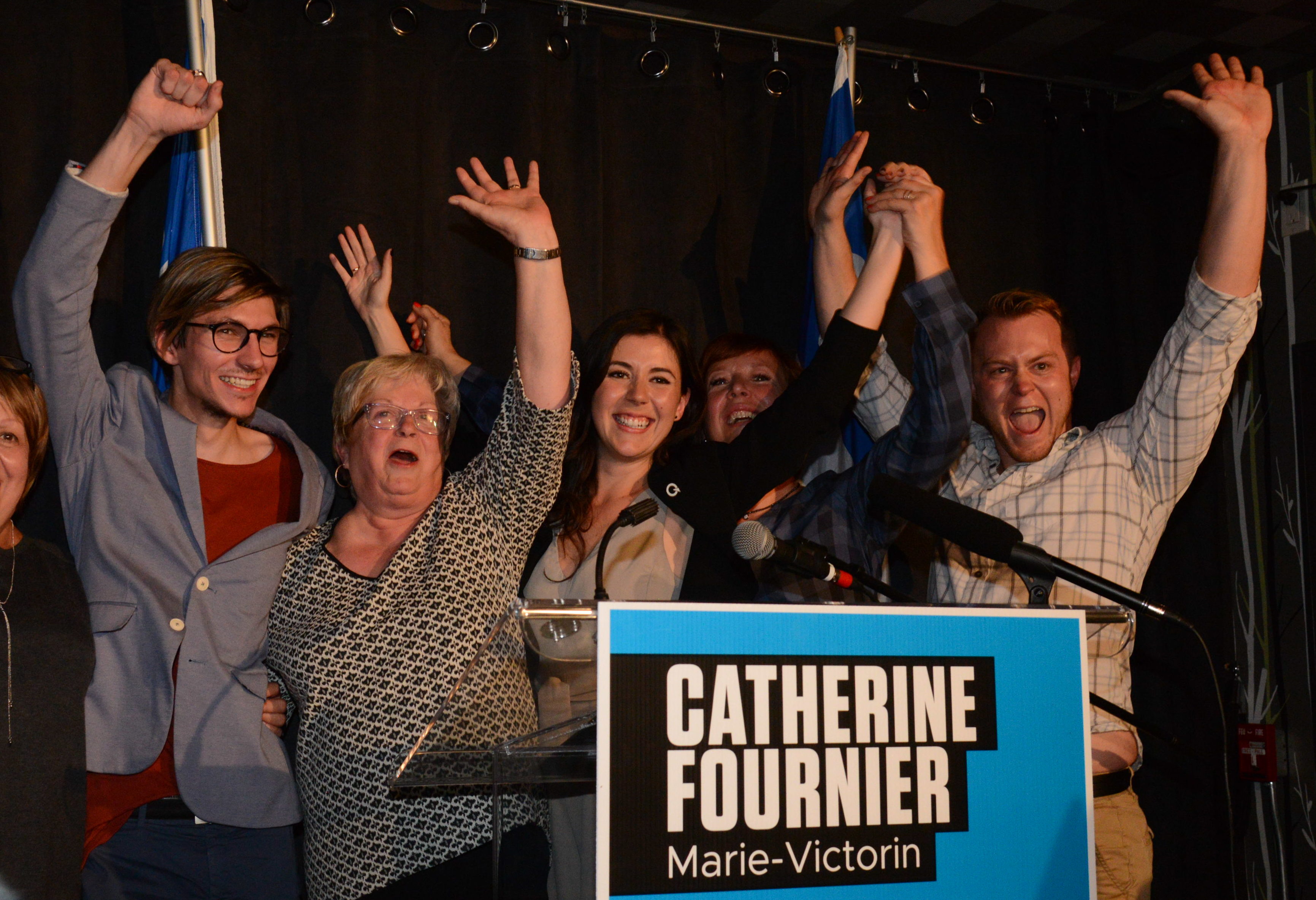 Catherine Fournier résiste au tsunami caquiste