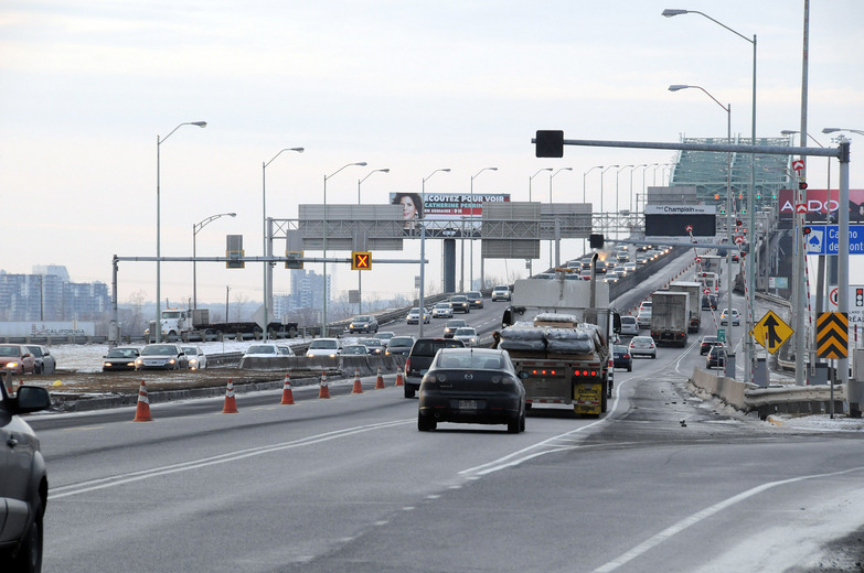 Deux blitz de travaux sur le pont Champlain en mai