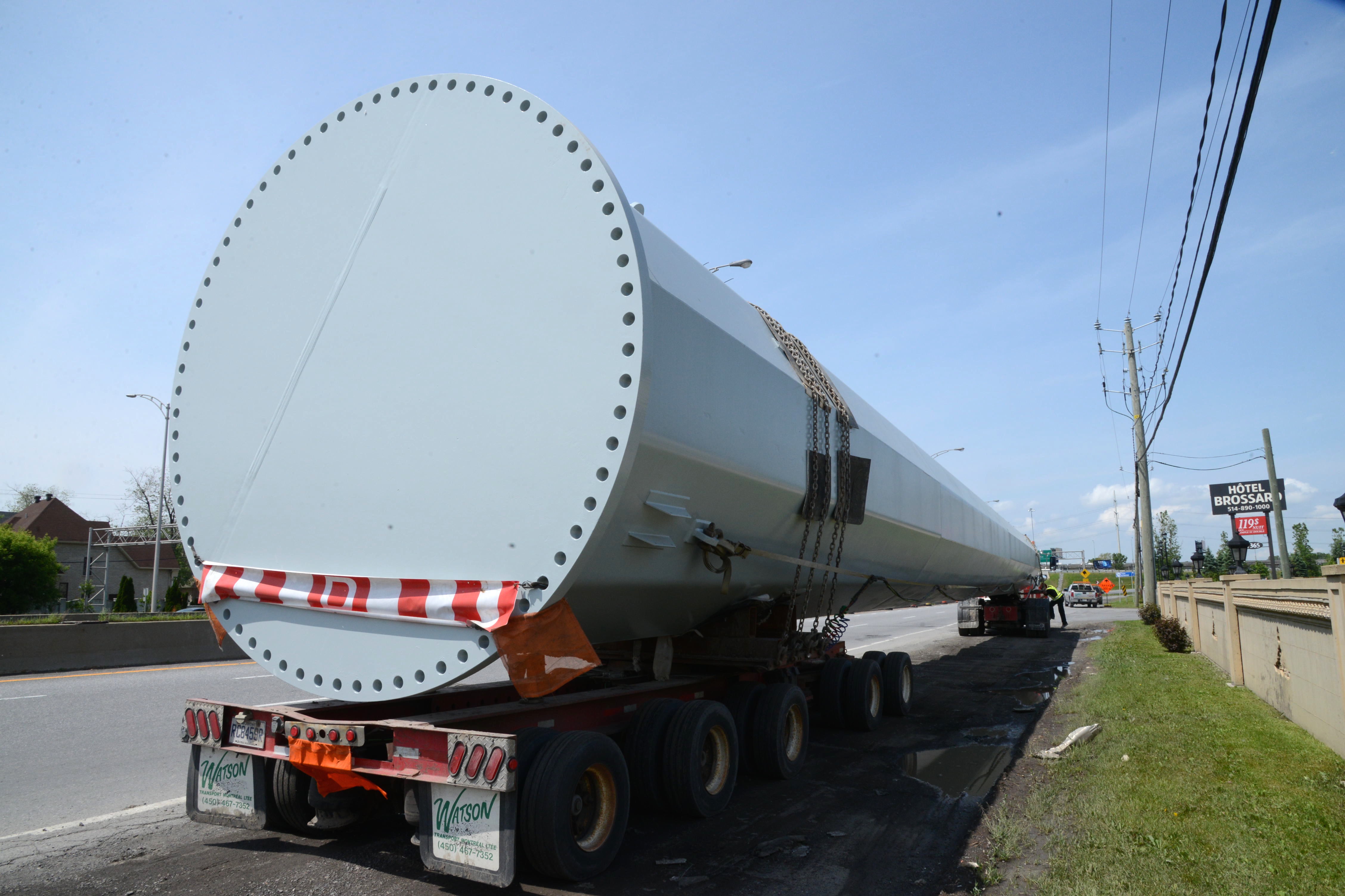 Entraves à la circulation routière près du pont Champlain