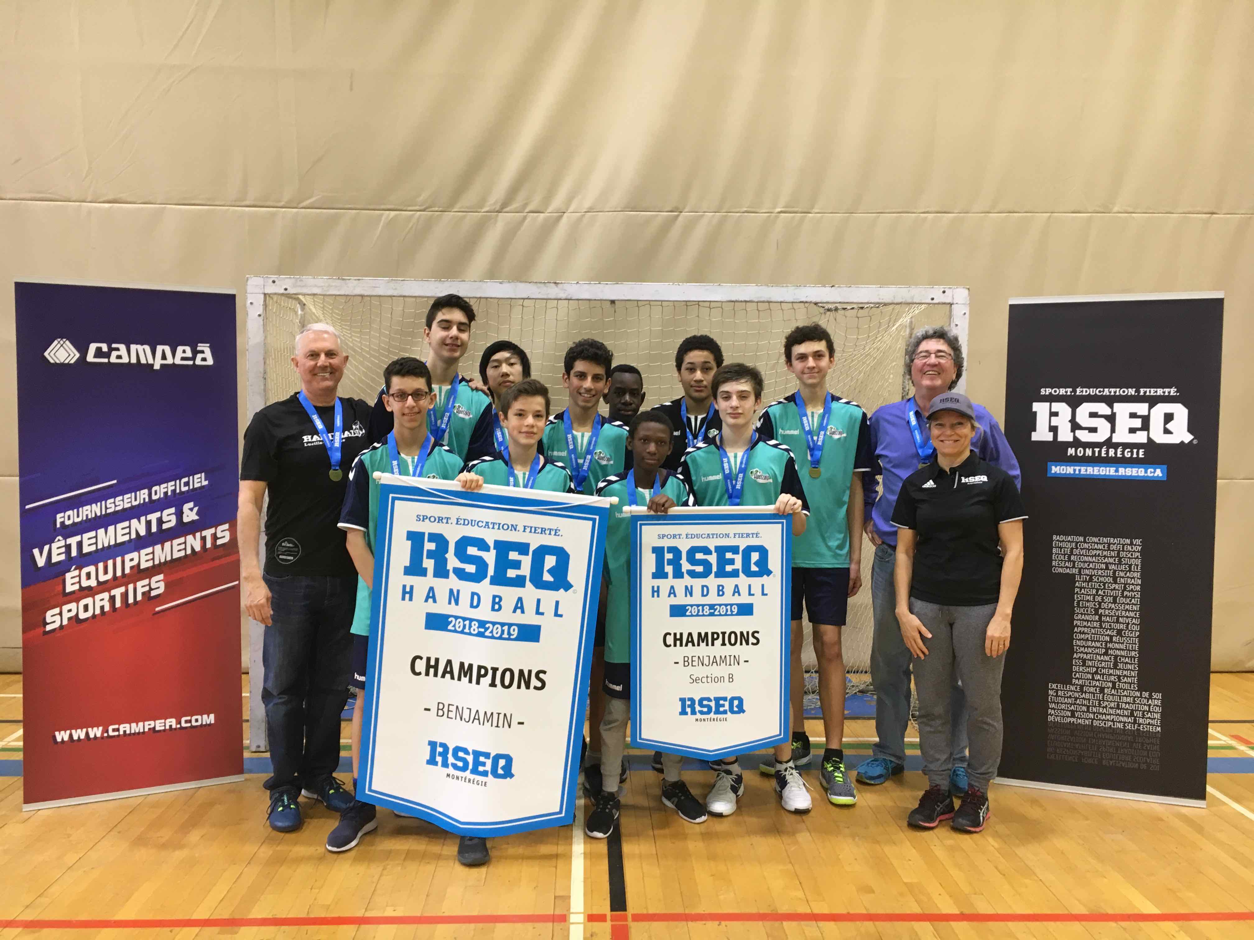 Lucille-Teasdale s’impose en handball