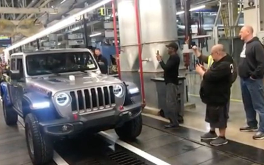Jeep assemble son tout premier Gladiator