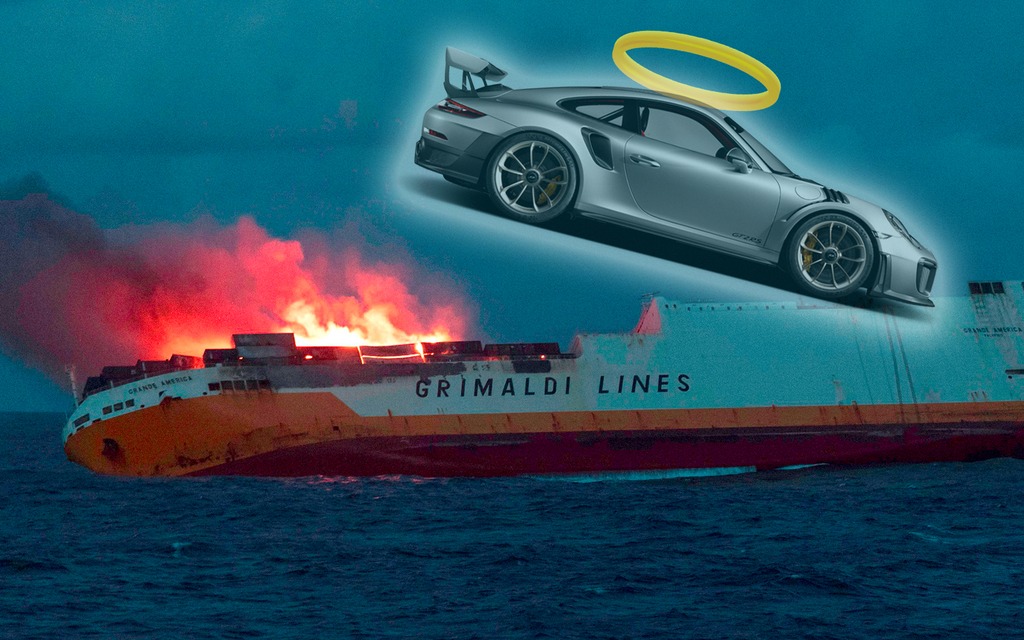 Porsche reproduira les quatre 911 GT2 RS perdues en mer