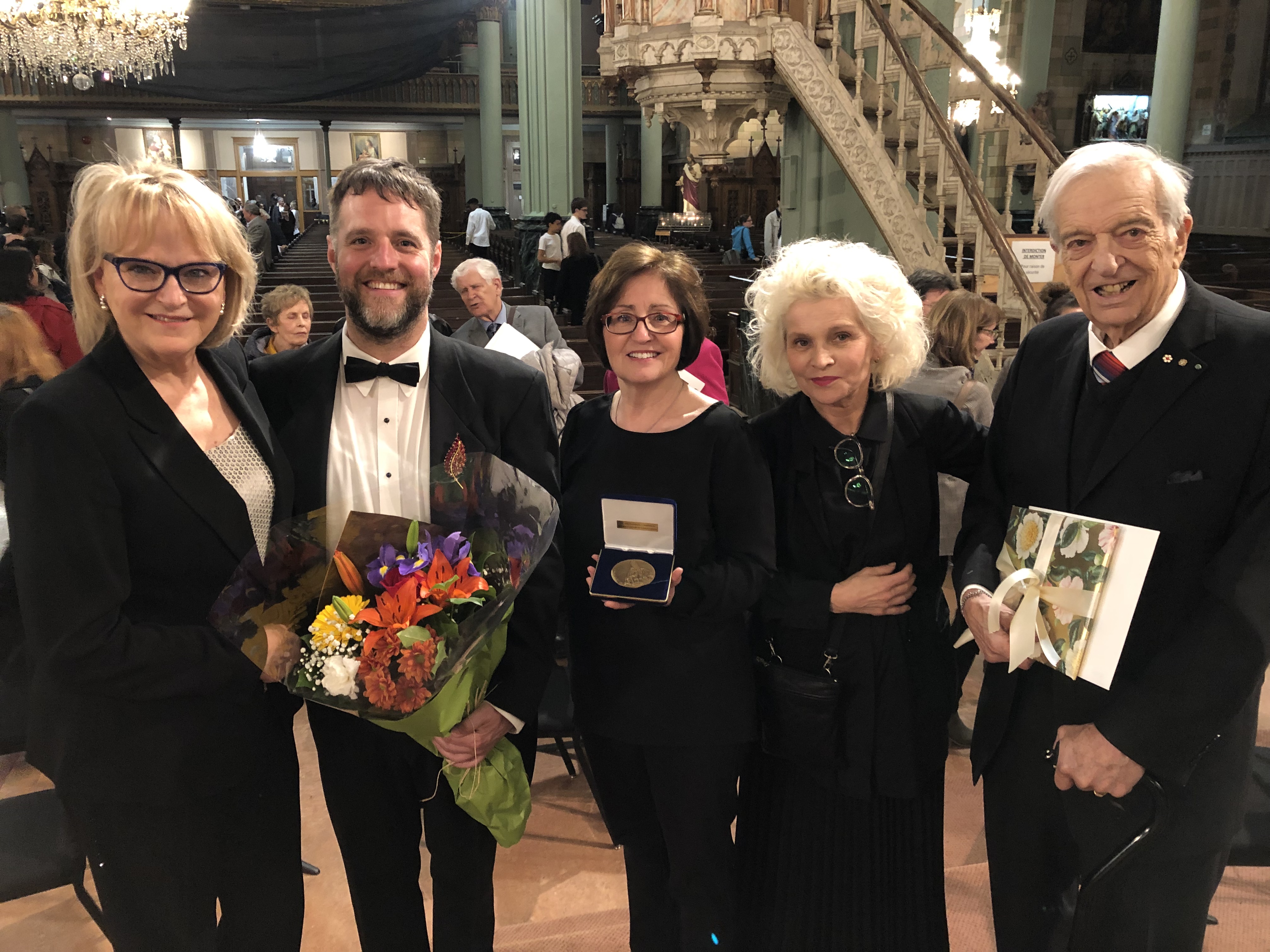 La Société chorale de Saint-Lambert reçoit la médaille de l’Assemblée nationale