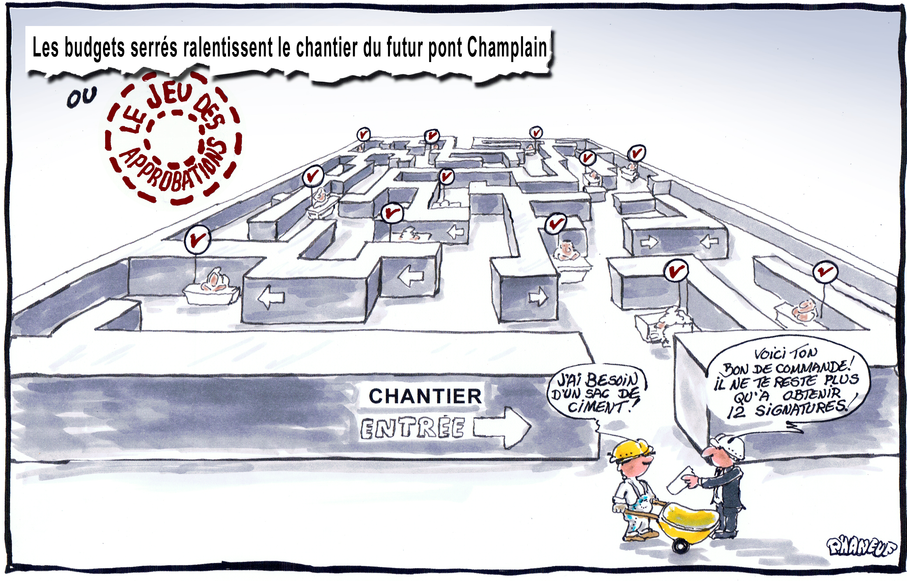 Un échéancier difficile à respecter