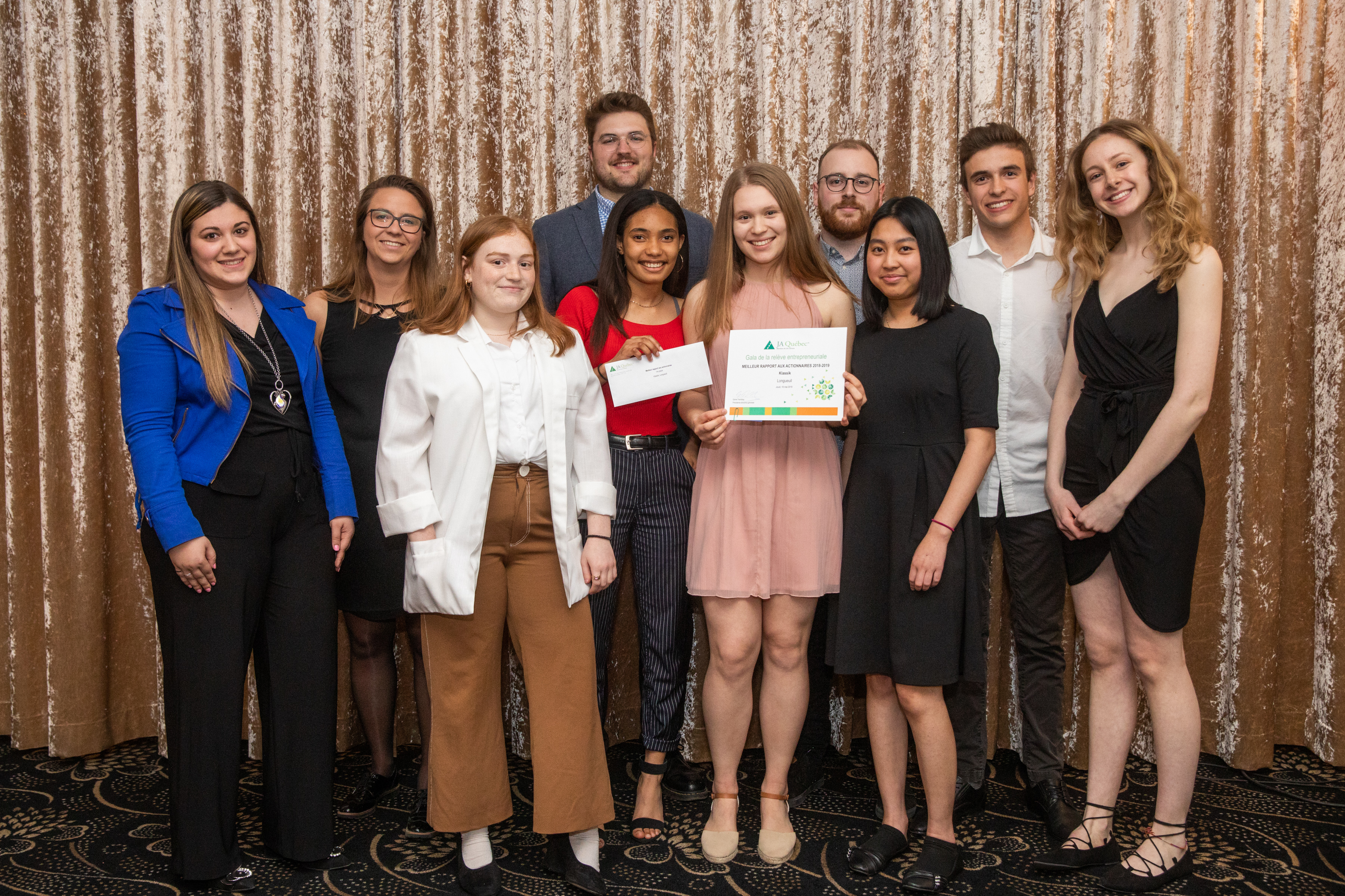 Des jeunes entrepreneurs de la région se distinguent au Gala de la relève entrepreneuriale