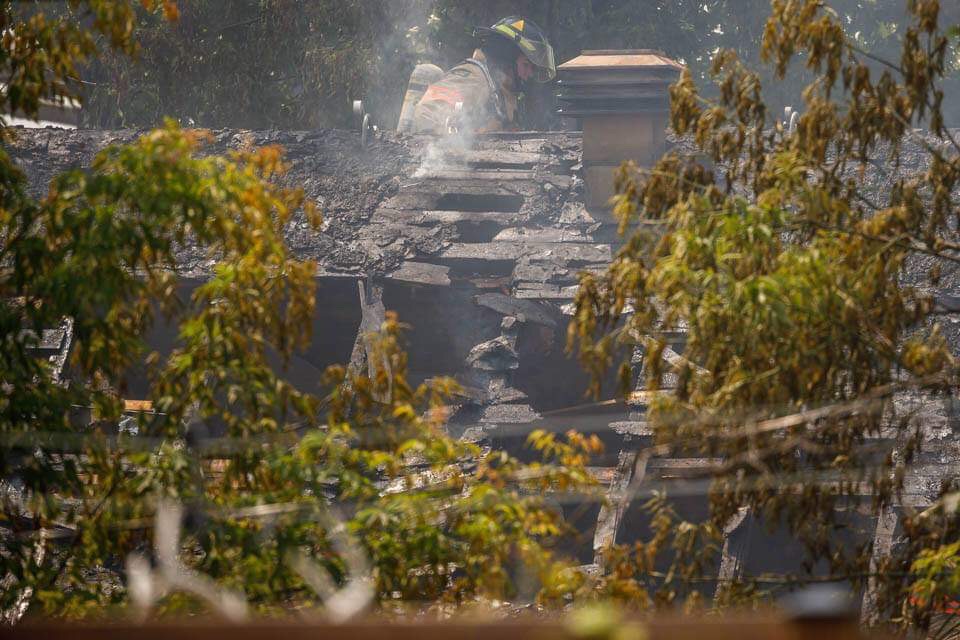 Incendie majeur dans une maison du boulevard Taschereau