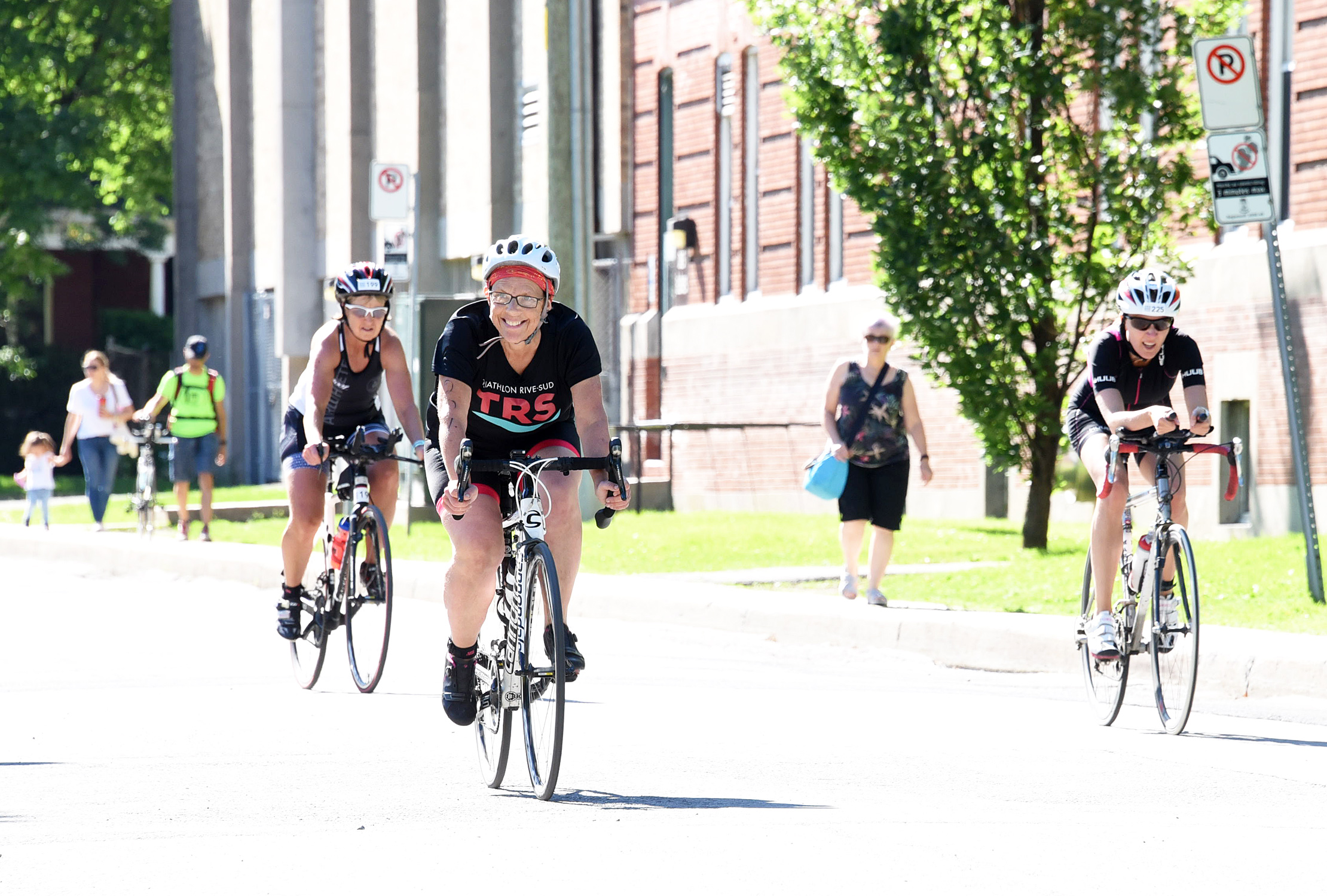Des locaux performent au Triathlon de Saint-Lambert