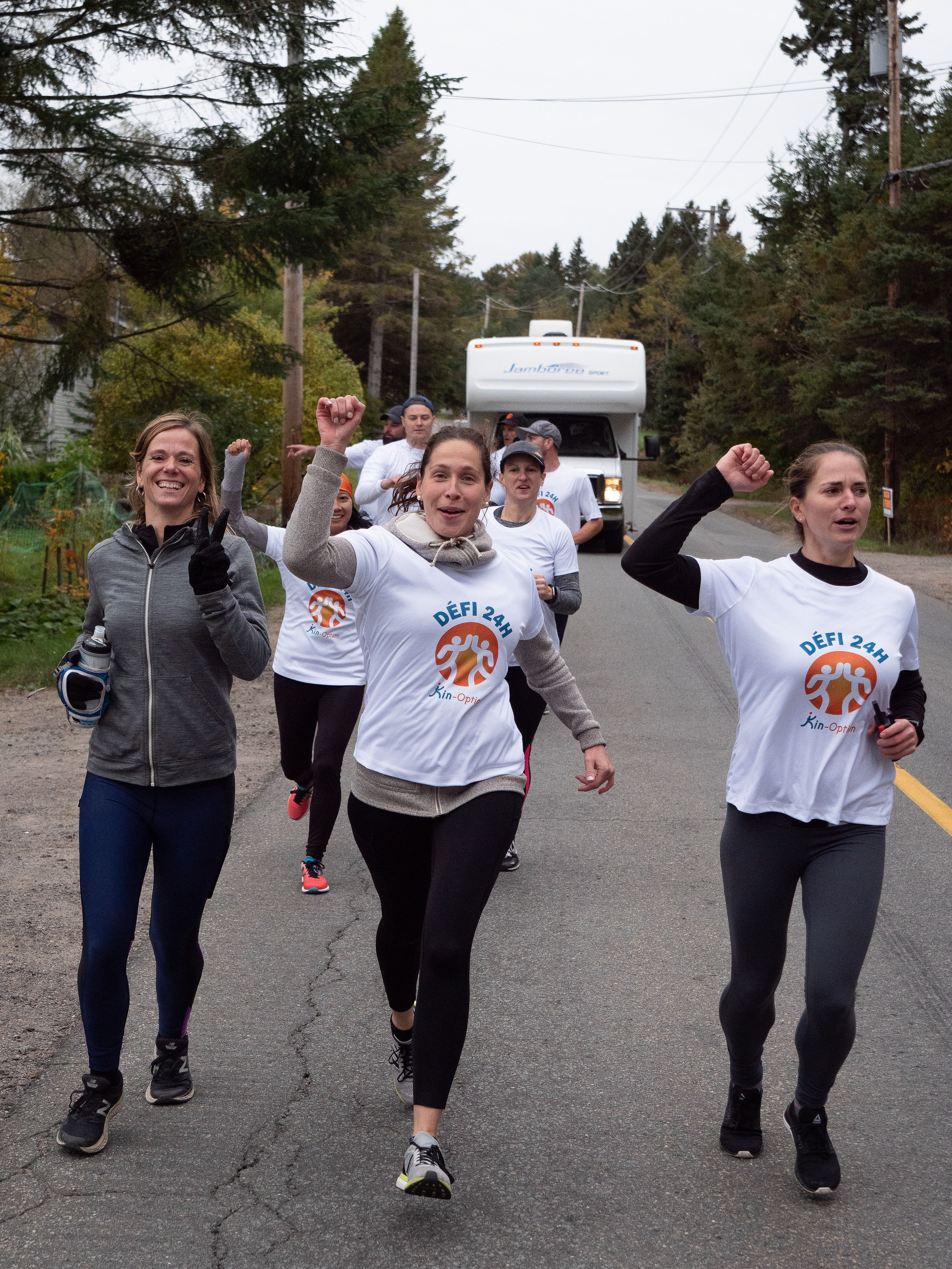 Des entraînements du Défi 24h Kin-Option à Longueuil