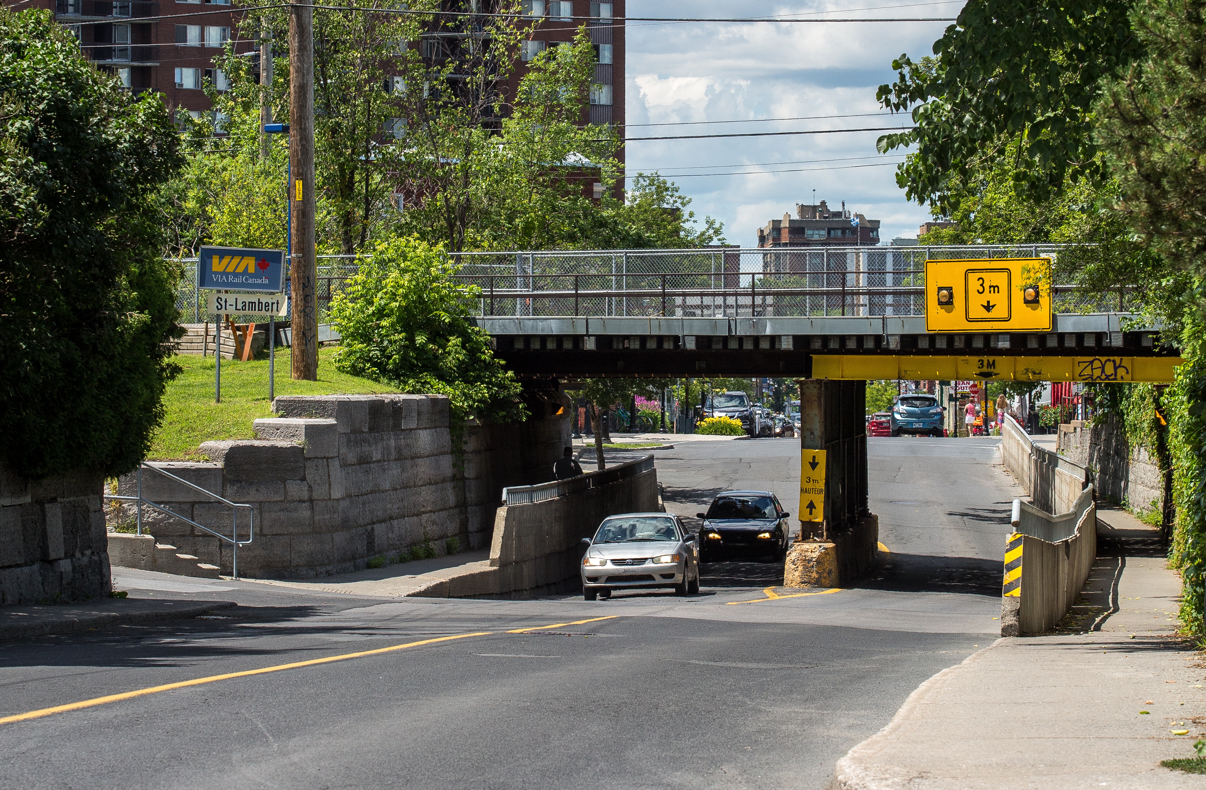 Saint-Lambert: un viaduc en cause dans plusieurs accidents