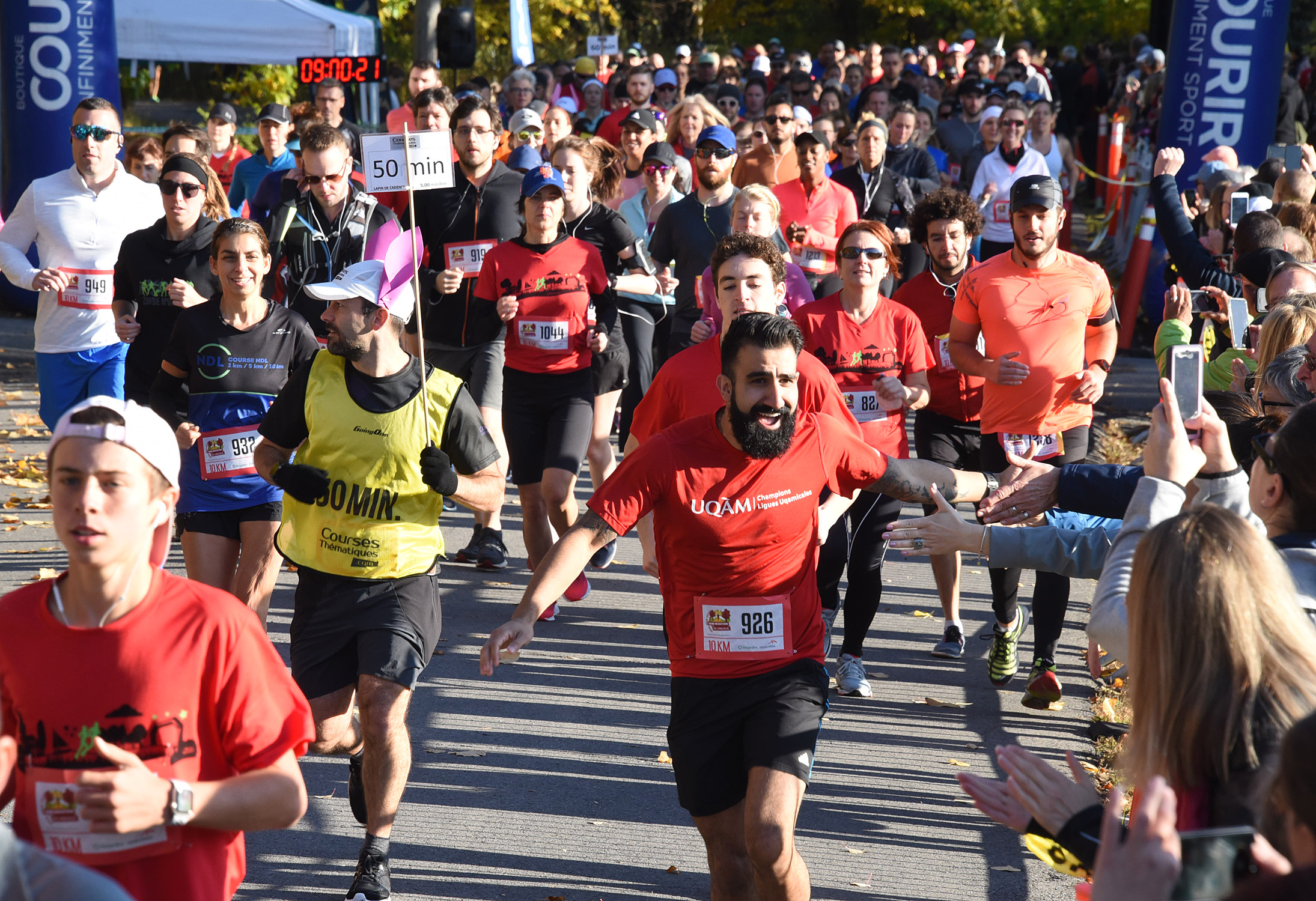 Demi-marathon de Longueuil: près de 1300 coureurs ont franchi le fil d’arrivée