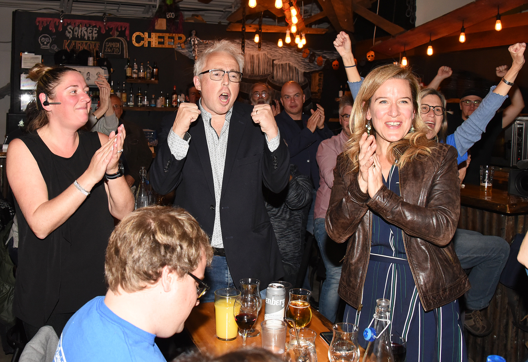 Denis Trudel content et ému de sa victoire