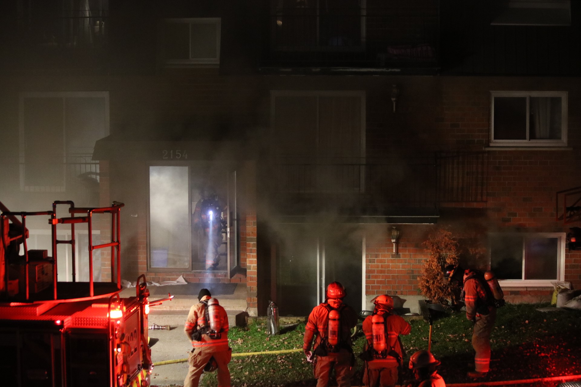Incendie dans un immeuble à logements de la rue Saint-Georges