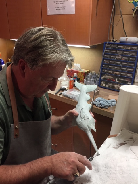 Le sculpteur Jean-Pierre Huot dévoile ses oeuvres