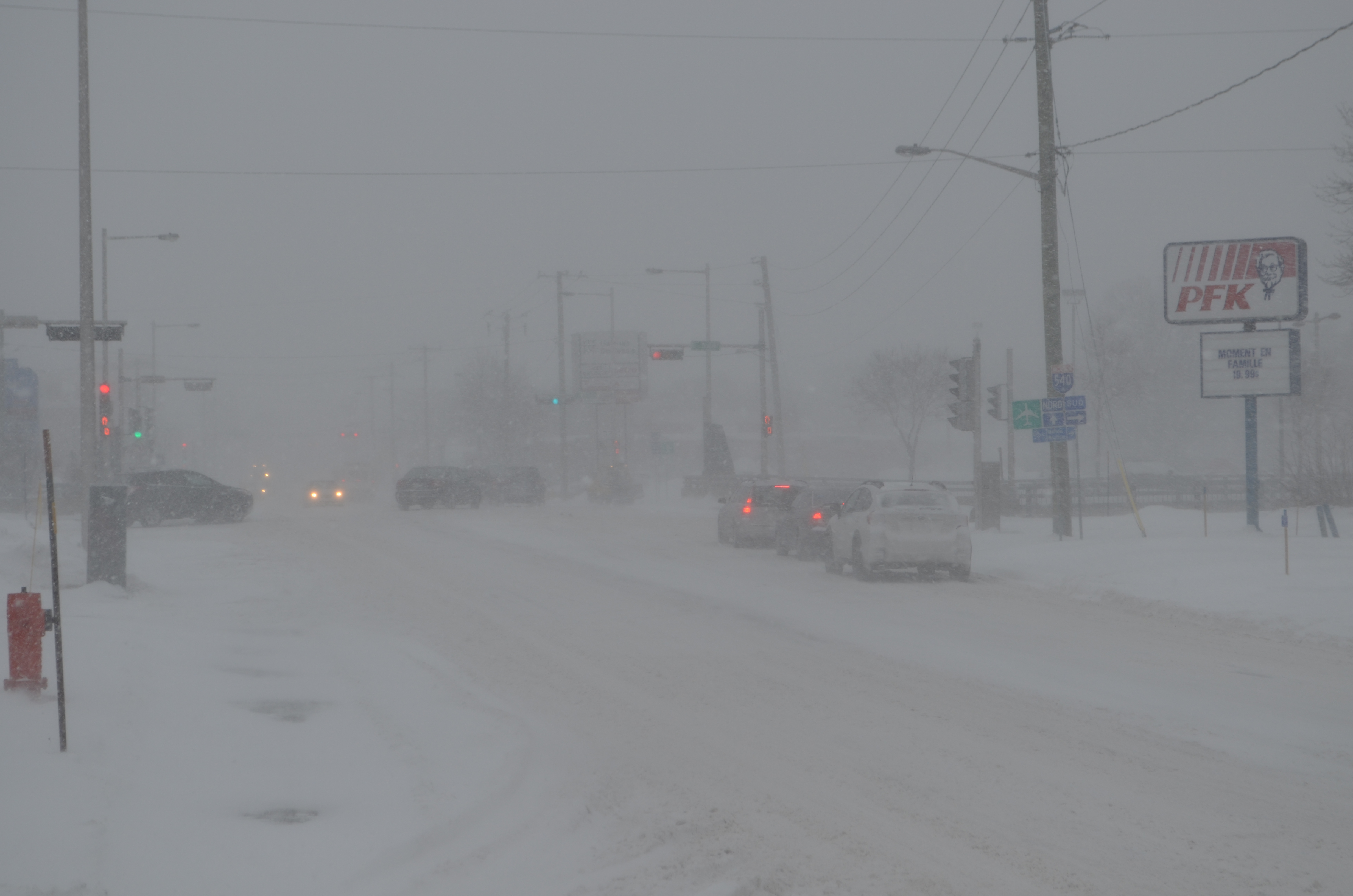 La neige rendra les déplacements difficiles pendant la fin de semaine