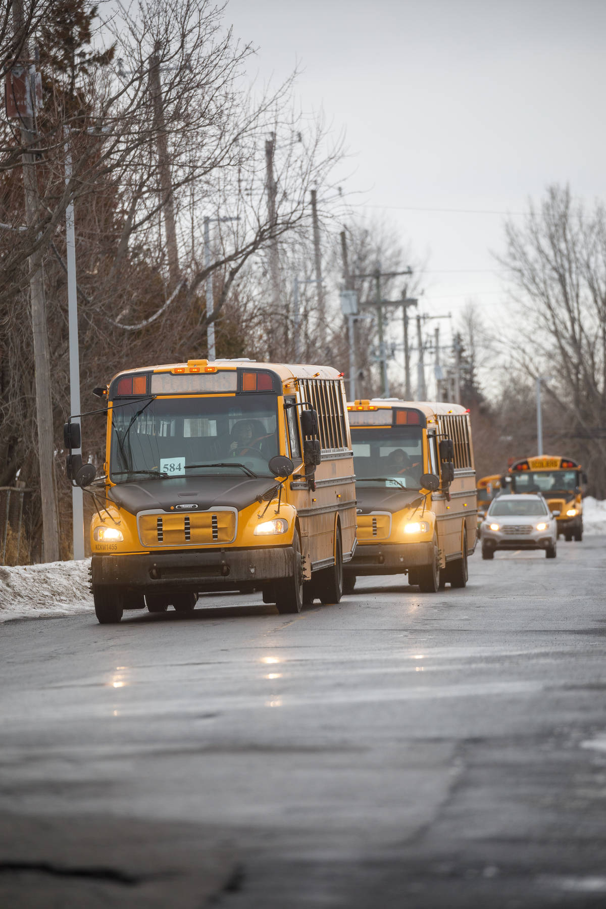 Le dur métier de chauffeur d’autobus scolaire