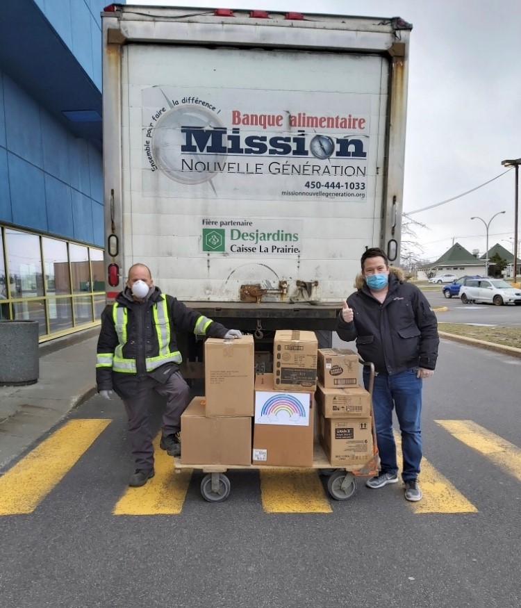 Mission nouvelle génération reçoit des produits essentiels pour bébés