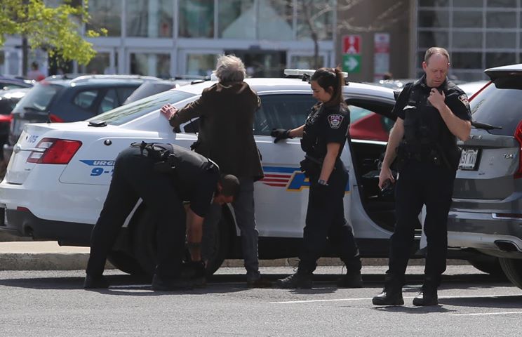Sexagénaire arrêté dans une banque