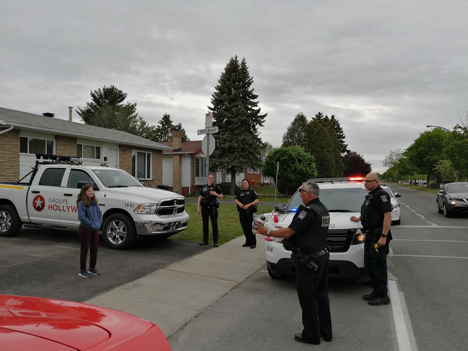 De la belle visite pour ses 14 ans !